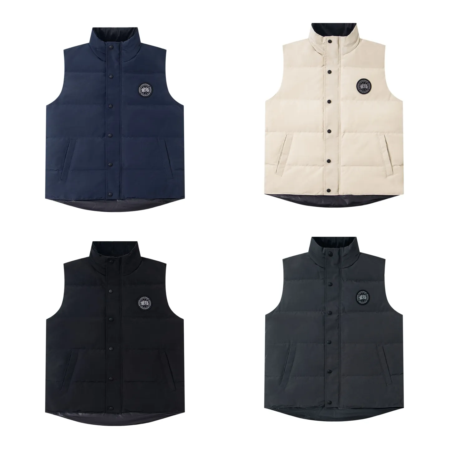 P360 Canada Goose/Canada Goose Black Label #Freestyle Crew 4151mb men's and women's vest down ➖ Imported Behringer embroidery machine customized 10,000-needle embroidery label! ➖ Imported 21-count polyester-cotton blended original fabric, using Feather-Light 10D waterproof coating fabric, made of 84.5% polyester fiber and 15.5% cotton, 100% the best feel in the entire network! ➖ The genuine official website uses the national standard 80 white duck down, and will never be misled by false claims such as 90 down or goose down! ➖ 100% nylon nylon lining with double double-layer sealing design to prevent velvet from running away. Top-grade polar fleece is used in the collar and pockets to keep warm and comfortable! ➖ Yoshida YKK provides original custom-made electroplated sliders. YKK two-way lockable zippers are tight and smooth and will not peel off paint! ➖ 3M composite original Velcro is durable, and all accessories and hardware are disassembled and customized! ⛔No slander, no exaggeration, no need for too much copywriting, because it is focused, it is professional!  SIZE: XS S M L XL XXL